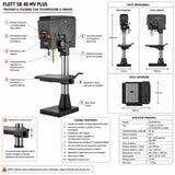 Perceuse à colonne Flott SB 40 MV Plus