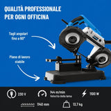 Scie à ruban pour métaux Güde MBS 1100 professionnelle 1100 W