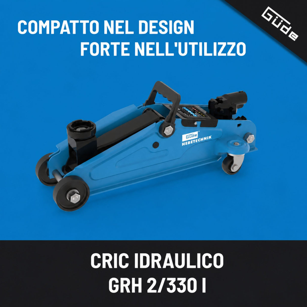 Cric hydraulique roulant Güde GRH 2/330