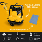 Équipement de chantier Guede Plaque vibrante GRP 160 30 kN