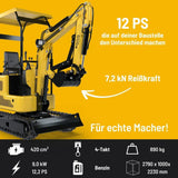 Güde Mini Escavatore GMB 860B