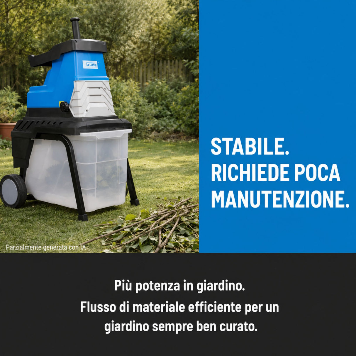 Broyeur silencieux Güde GH 2800 SUPER SILENT