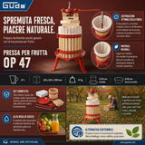 Torchio Manuale Güde OP 47 - 47 Litri Capacità