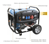 Generatore a benzina Güde GSE 6701 RS