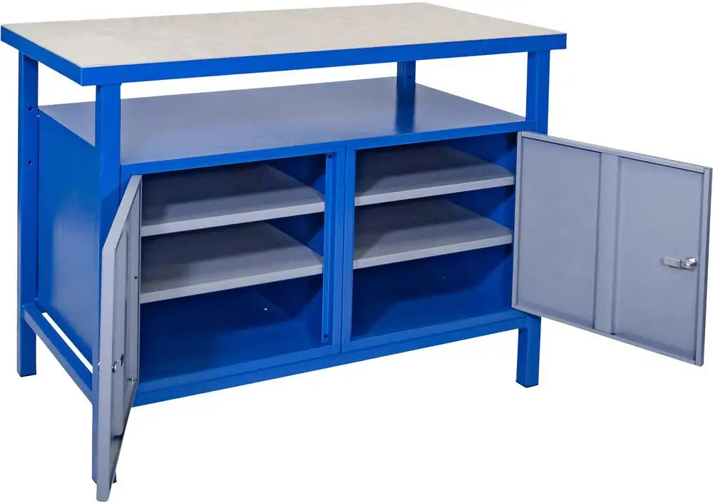 Banco da lavoro Guede P 1200 TT con doppio armadio