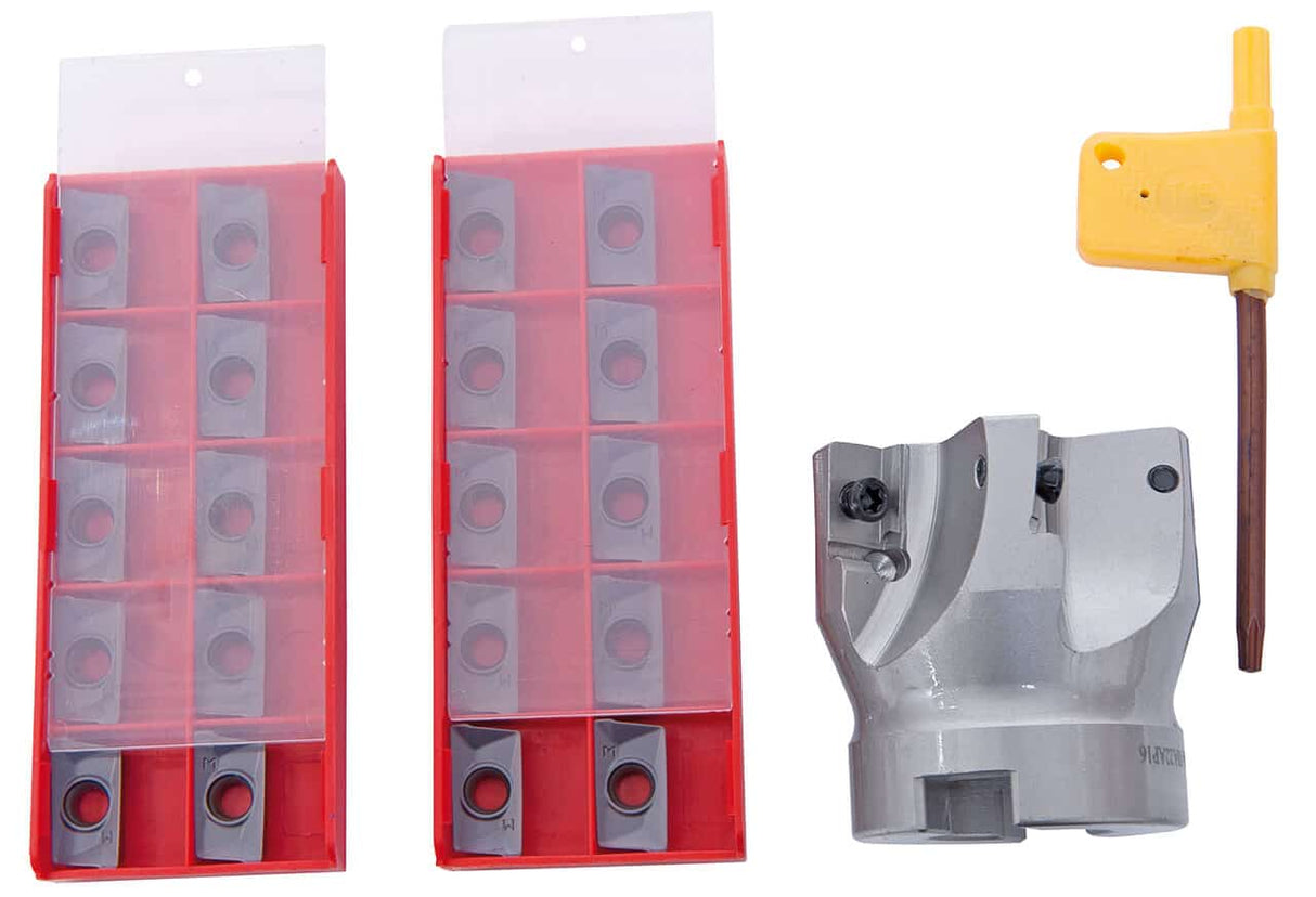 Set di frese per superfici piane e angolari, diametro 40 mm / attacco B 16