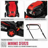 Tondeuse à gazon poussée Güde ECO WHEELER 413.3 R