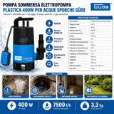 Güde Pompe submersible pour eaux chargées GS 4002 P