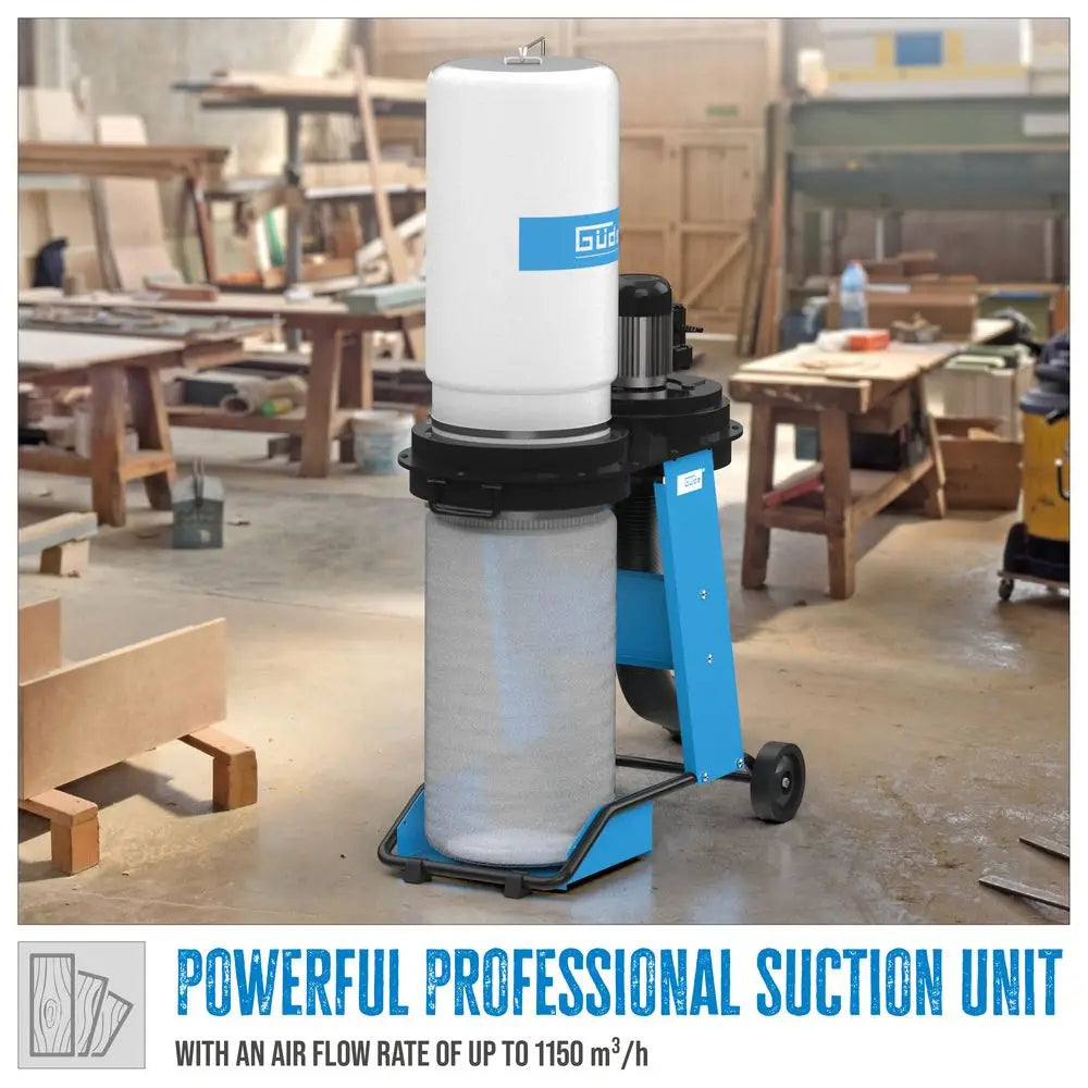 Impianto di aspirazione Guede GAA 65.1 1150 m³/h mobile