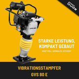 Guede Dameuse vibrante verticale GVS 80E