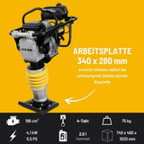 Guede Dameuse vibrante verticale GVS 80E