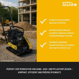 Plaque vibrante Guede GRP 80E – 80 mm