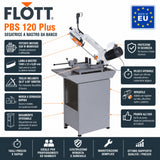 Scie à ruban pour métaux Flott PBS 120 Plus