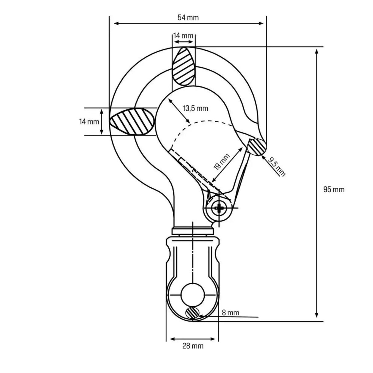 Treuil électrique Güde 1800 12 V