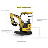 Güde Mini Escavatore GMB 860B