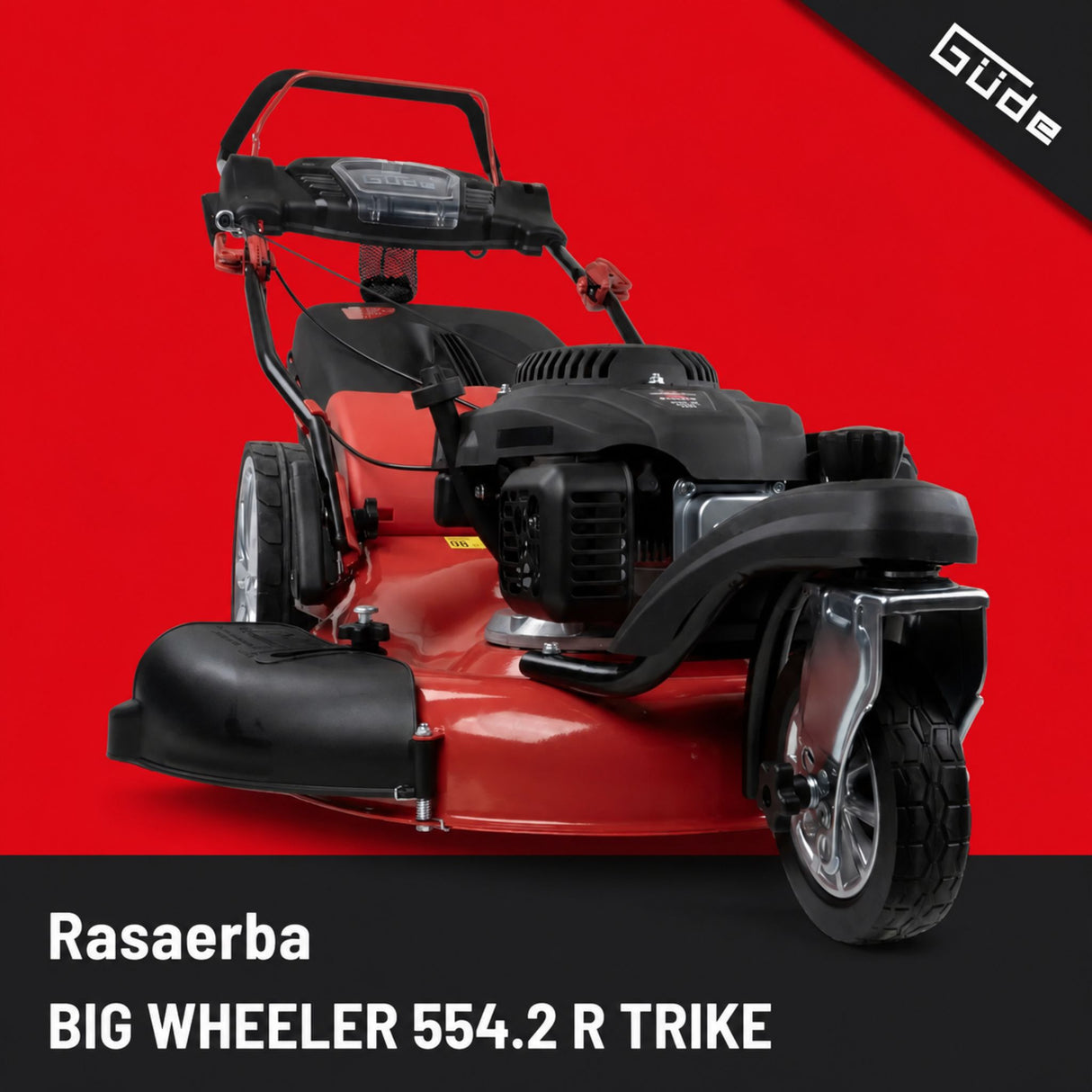 Tondeuse à gazon à trois roues Güde BIG WHEELER 554.2 R