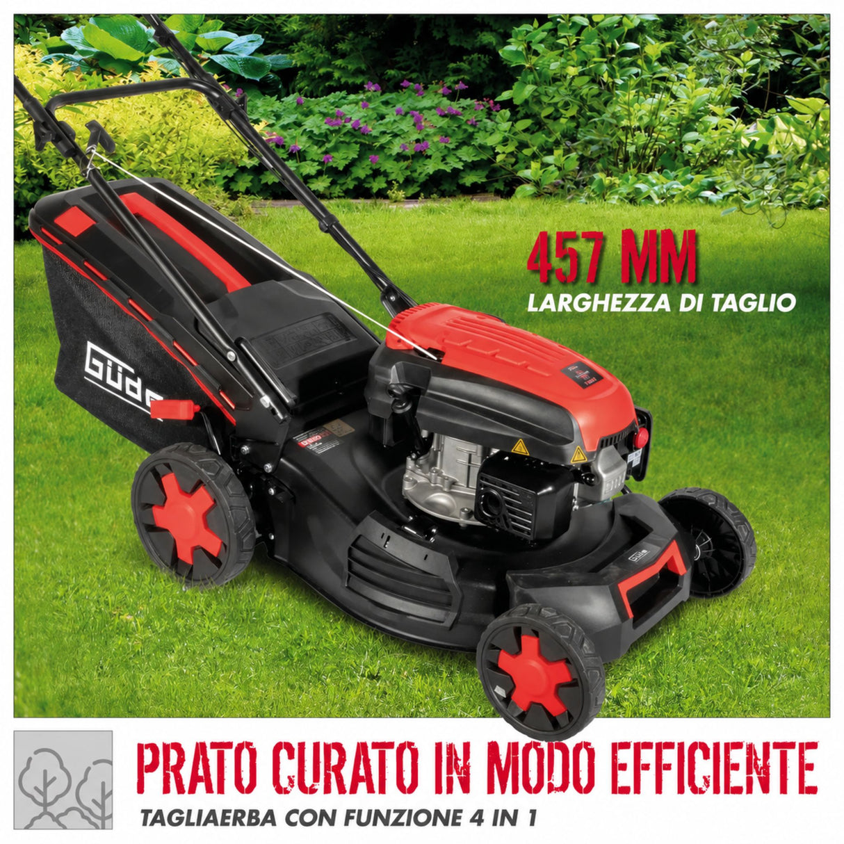 Tondeuse à gazon Güde BIG WHEELER 464.3 R