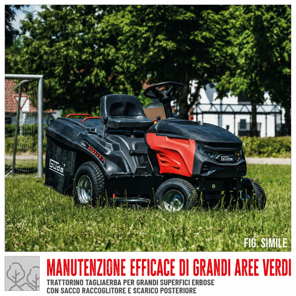 Tondeuse autoportée Güde GAR 685 T