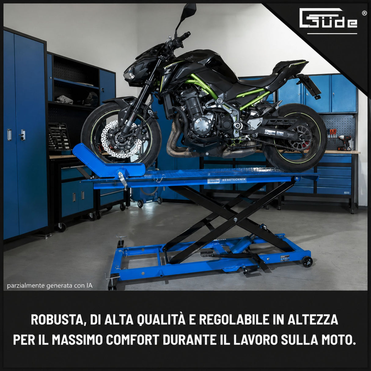 Pont élévateur pour motos Güde GMR 560