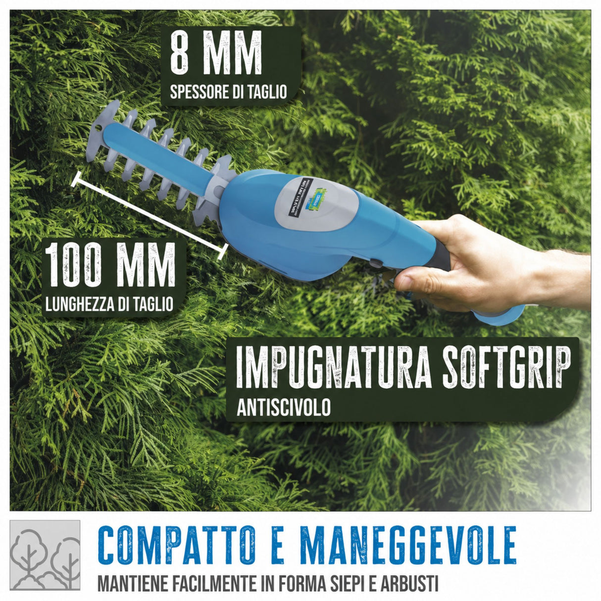 Set d’entretien du jardin sans fil Güde GPS 3,6V-1.5