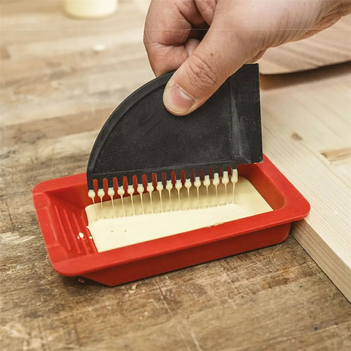Kit Pinceau à Colle en Silicone – 24 mm et 13 mm + Spatule