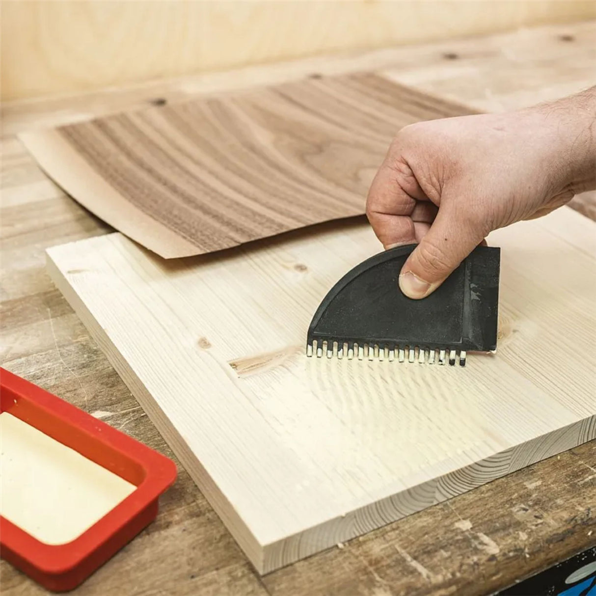 Kit Pinceau à Colle en Silicone – 24 mm et 13 mm + Spatule