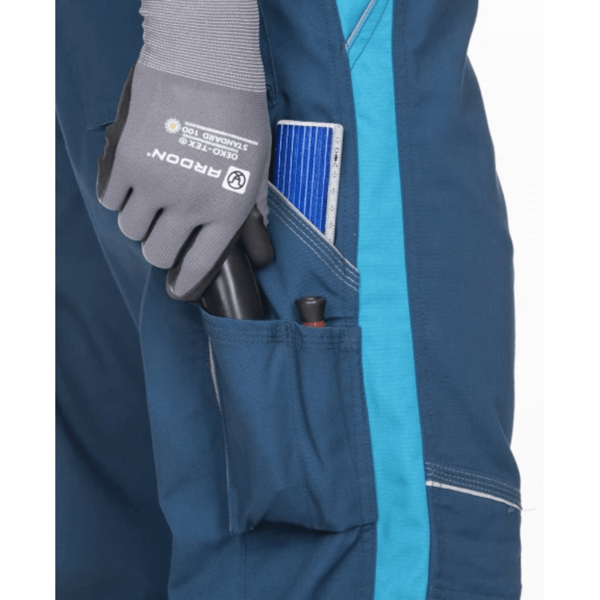 Salopette da lavoro ARDON URBAN blu Tg 46 – Resistente e ergonomica