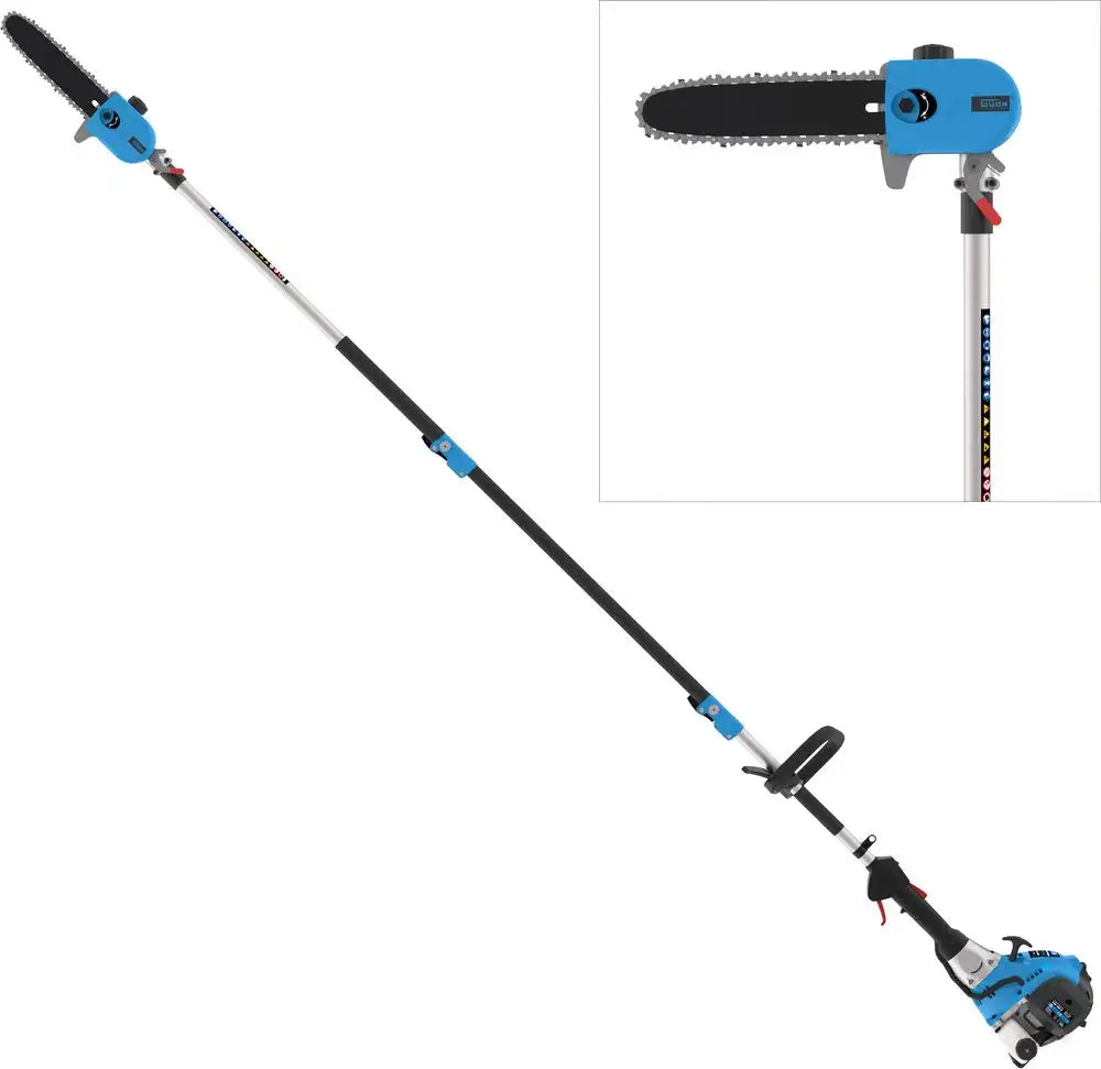 Élagueuse sur perche Güde GAK 1001 B – essence 2 temps, tête orientable 0–90°