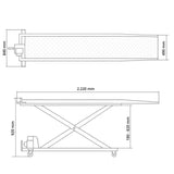 Pont élévateur pour motos Güde GMR 360