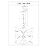 AKPL 3200 x 160
