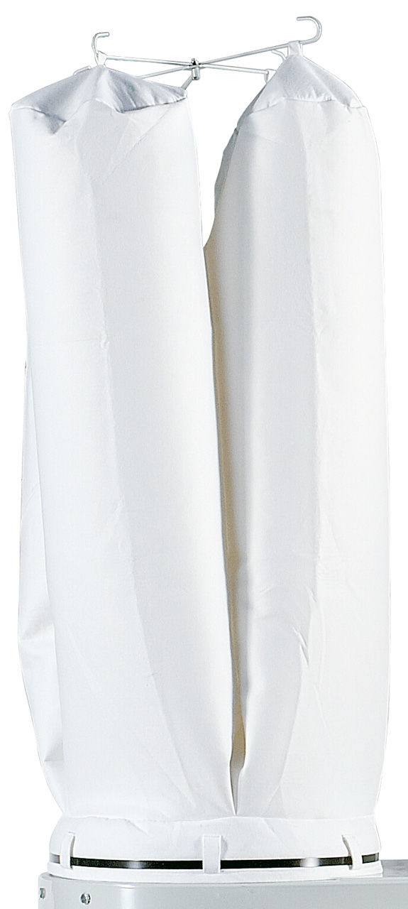 Filtro tubo originale Bernardo per aspiratori FT 502 SF e FT 504 SF, realizzato in tessuto filtrante ad alta efficienza per la separazione di polveri fini.