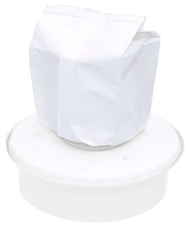 Set da 3 sacchetti filtro Bernardo per aspiratore BDC 1100, in tessuto tecnico filtrante lavabile e riutilizzabile, per una separazione efficiente di trucioli e polveri fini.