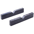 Blocco a V professionale in acciaio ad alta resistenza compatibile con presse HWP 160, BHP 150, BRHP 150 e QZ per lavorazioni industriali.