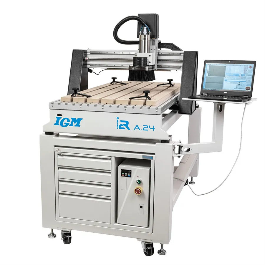 Pantografo CNC IGM i2R A24 – campo lavoro 610 × 1.220 mm