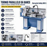Tour Bernardo Hobby 800 G / 230 V – Compact et précis