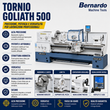 Tour à métaux Bernardo Goliath 500 x 1000