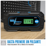 Chargeur de batterie automatique Güde GAB 12V/6V-4A