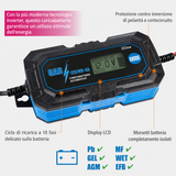 Chargeur de batterie automatique Güde GAB 12V/6V-4A