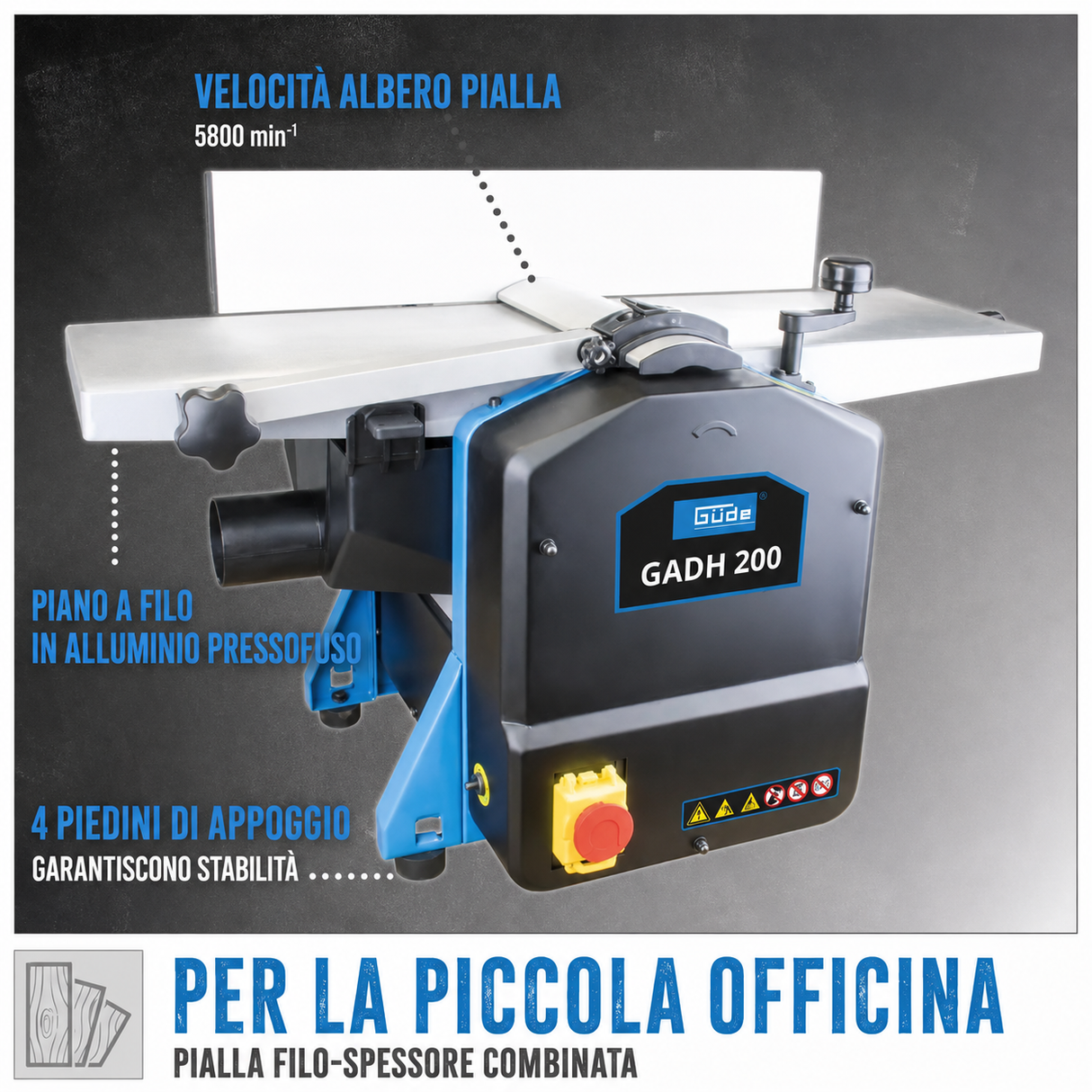 Scie à ruban pour bois Güde 125 V