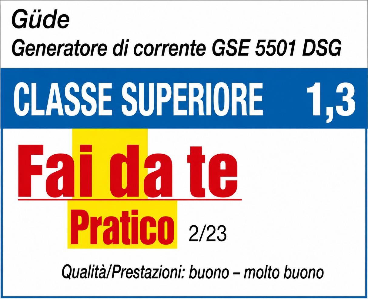 Générateur de courant diesel Güde 5000 W GSE 5501 DSG