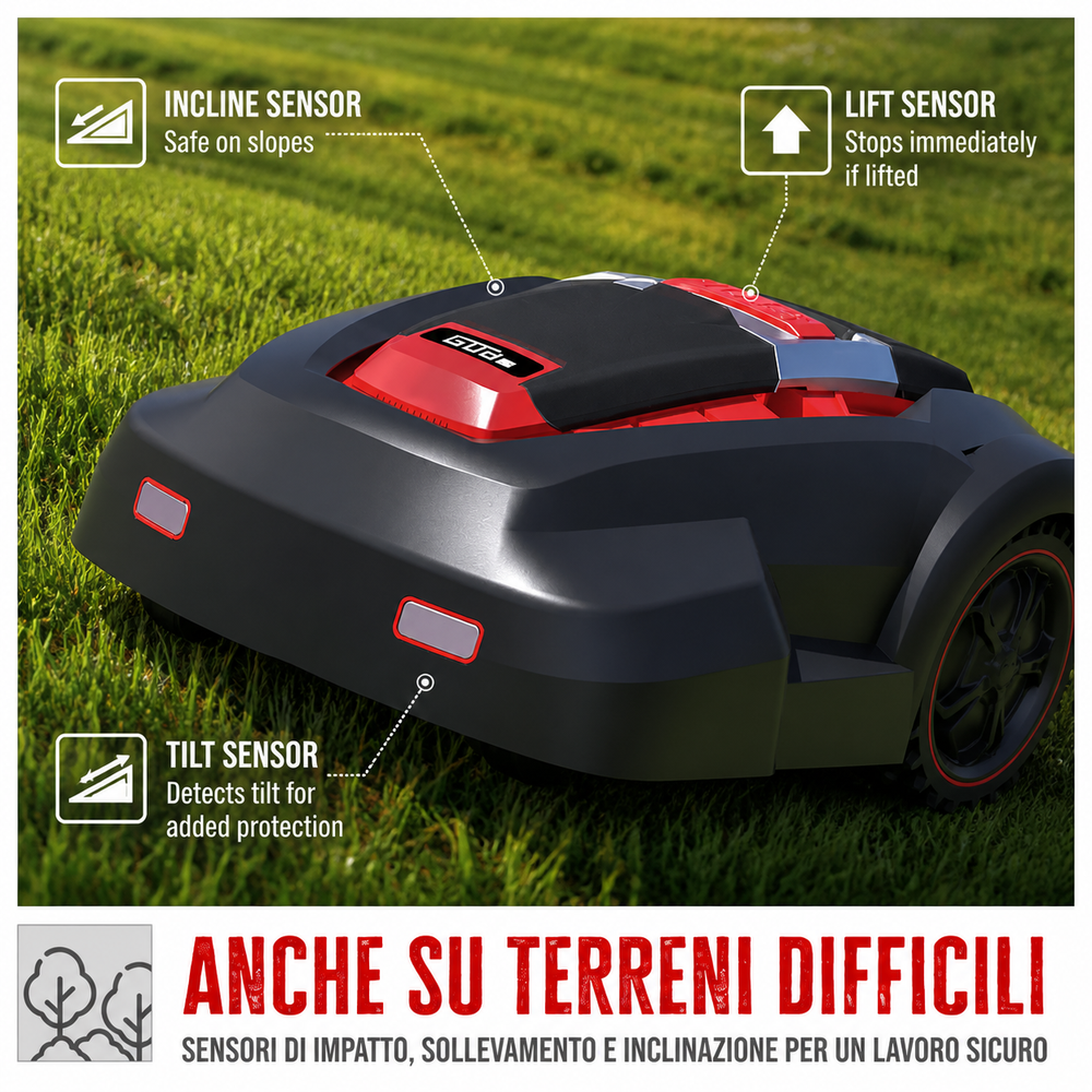 Outil de jardinage Güde robot tondeuse GRR 240.1