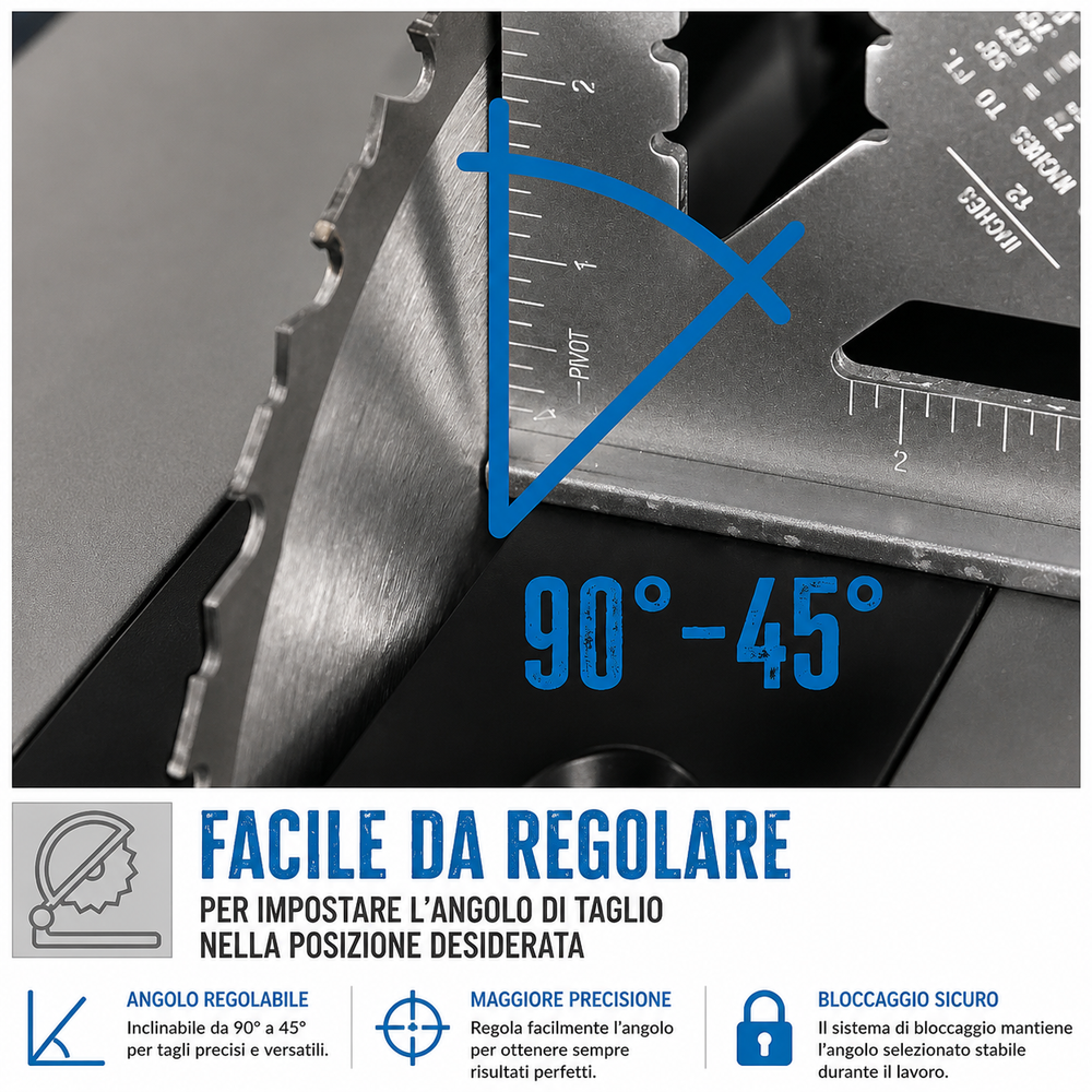 Scie de table pour bois Güde 230 V
