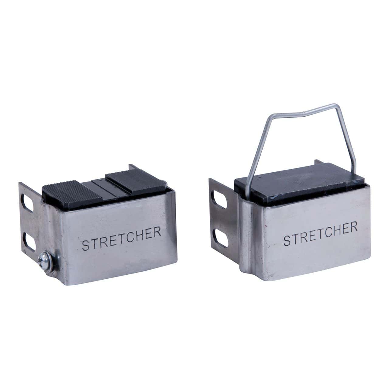 Coppia di ganasce professionali in acciaio compatibili con SS 70 Pro e SS 210 F per lavorazioni precise su lamiera.