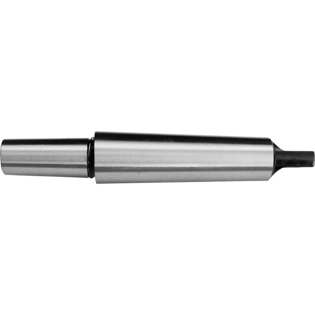 Codolo conico Flott in acciaio temprato, attacco Morse MK3 e sede mandrino B18, ideale per trapani a colonna professionali.