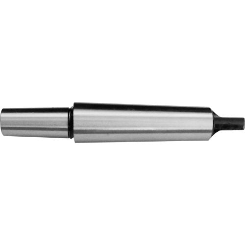 Codolo conico Flott MK2/B16 in acciaio temprato, ideale per montare mandrini B16 su trapani a colonna con attacco Morse MK2.