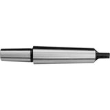 Codolo conico Flott in acciaio temprato con attacco Morse MK4 e sede mandrino B18, ideale per trapani a colonna professionali.