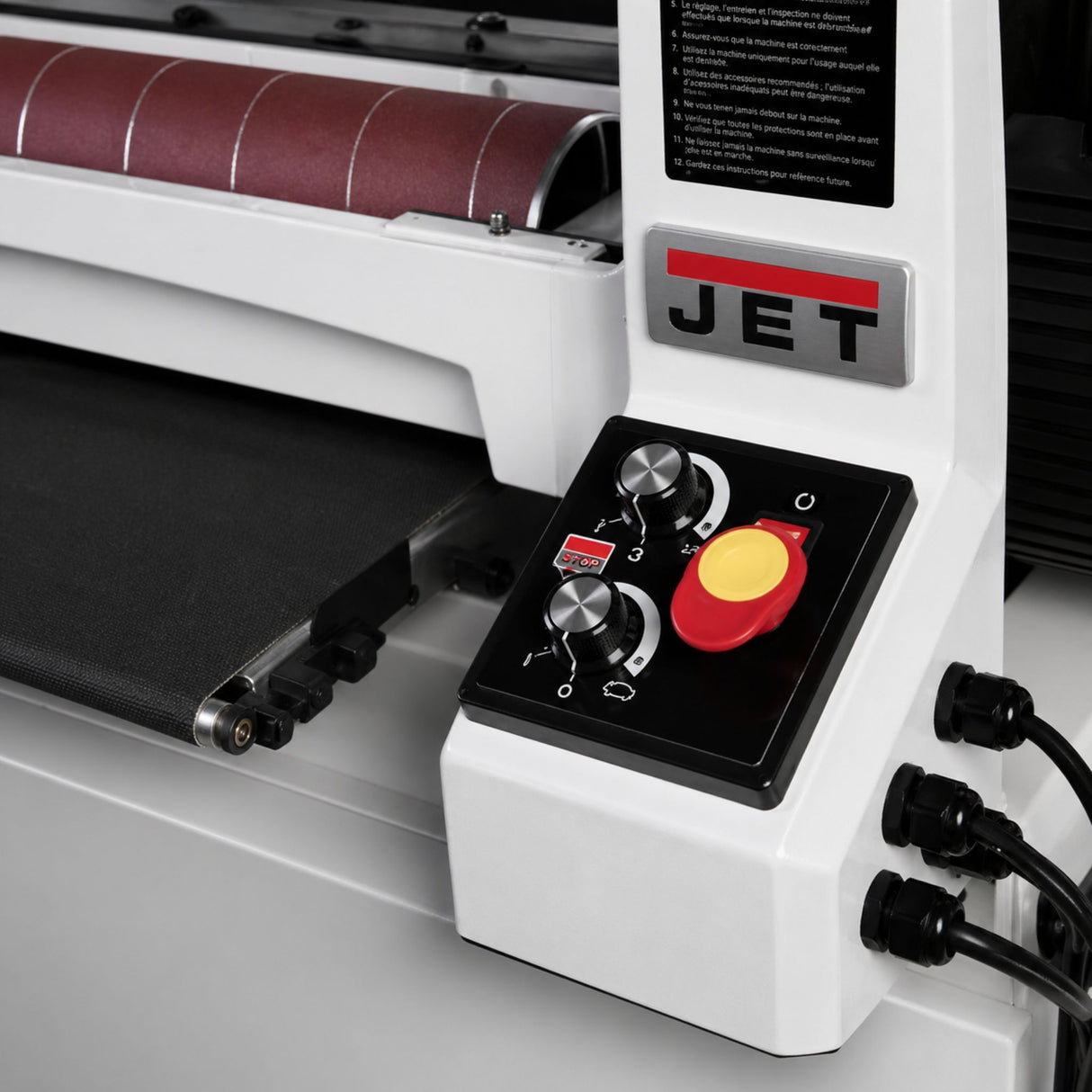 JET JWDS-2244OSC Ponceuse à cylindre oscillant 1120 mm