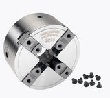 Mandrino Record Power SC4 Companion fornito come corpo assemblato con slitte porta-ganasce e viteria, ideale come secondo mandrino dedicato per tornitura professionale.