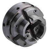 Mandrino autocentrante con filettatura M33 x 3,5 mm e campo di serraggio da 40 a 70 mm, ideale per lavorazioni precise e rapide su tornio.