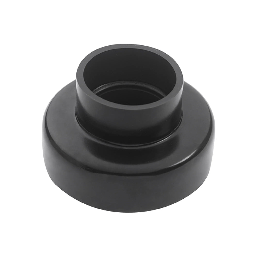 Manicotto riduttore Record Power DX100R63 per aspirazione, ideale per collegare impianti da 100 mm a tubi flessibili da 63 mm.